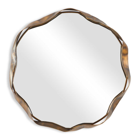 Uttermost Catch The Wave Round Mirror