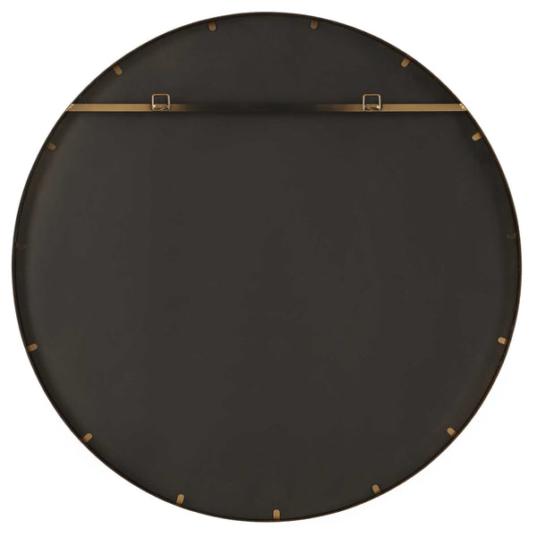 Uttermost Odeon Shell Inlay Round Mirror