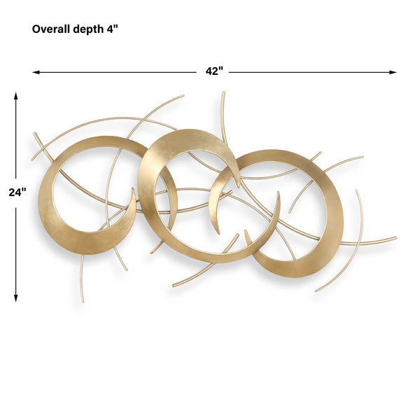 Uttermost Motivate Gold Wall Art