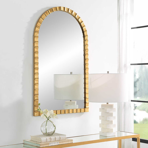 Uttermost Dandridge Gold Arch Mirror