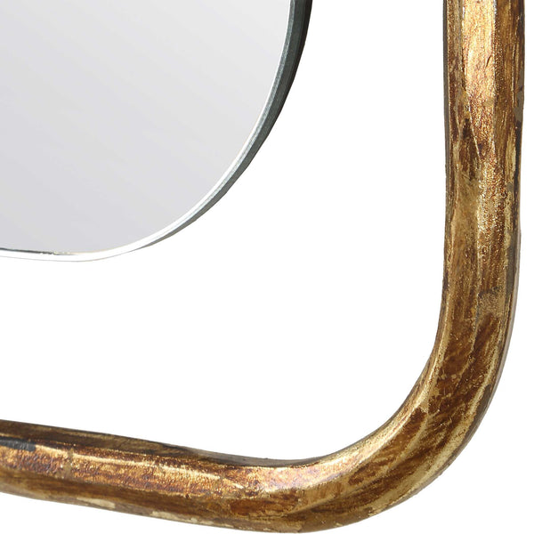 Uttermost Tahoma Antiqued Gold Mirror