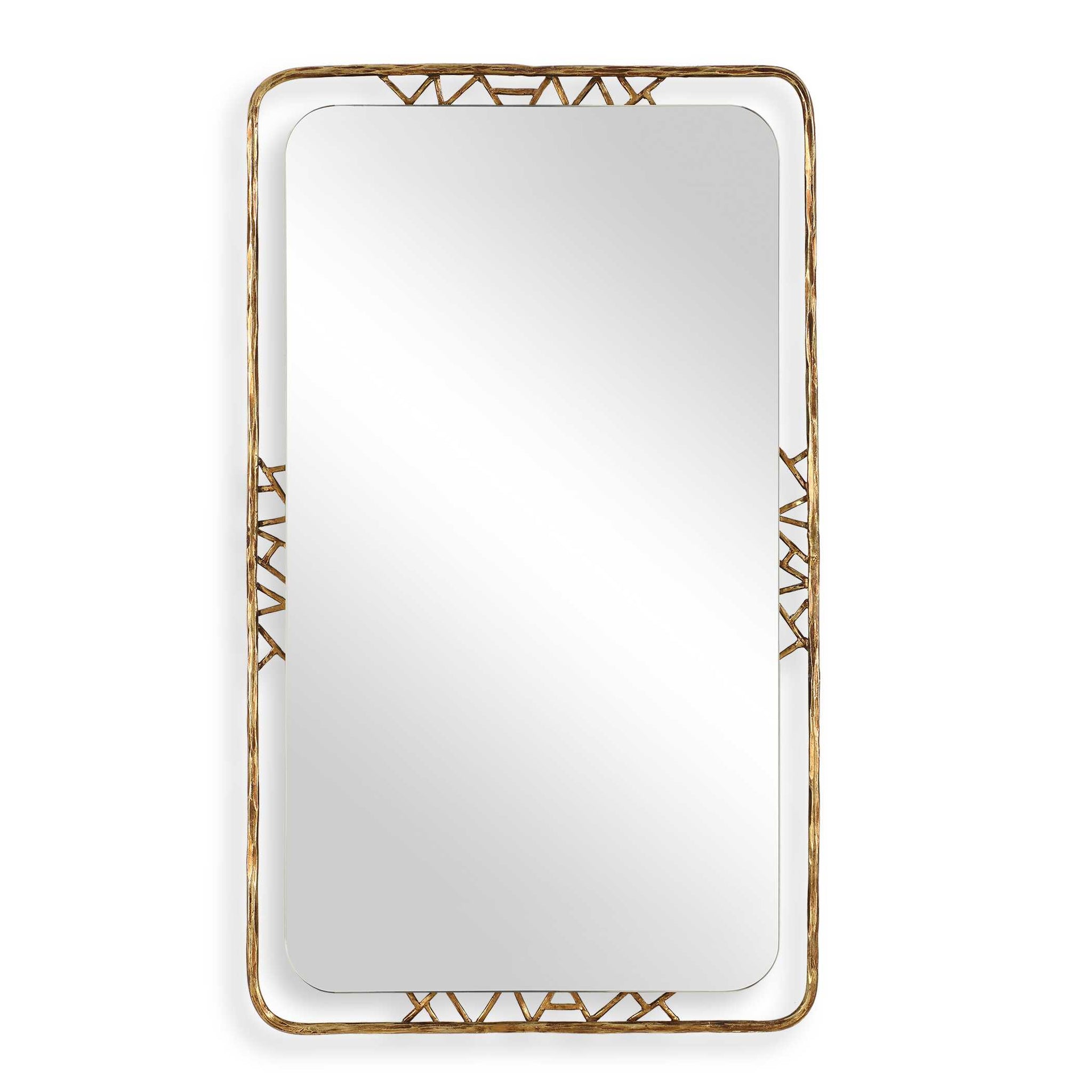 Uttermost Tahoma Antiqued Gold Mirror