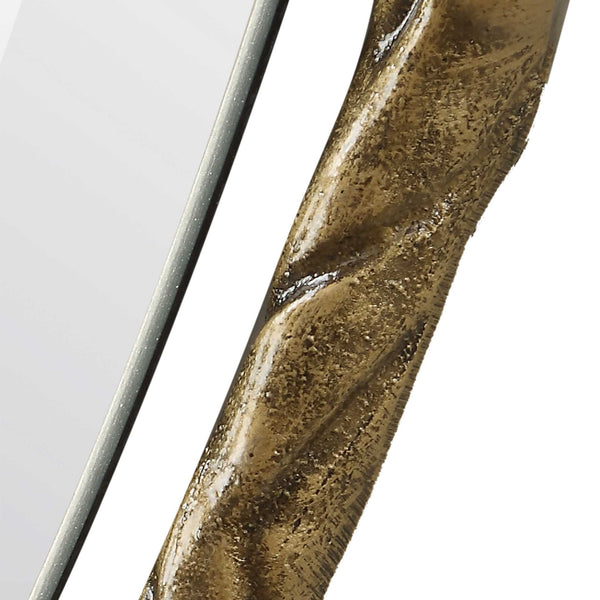 Uttermost Twisted Branch Oval Mirror