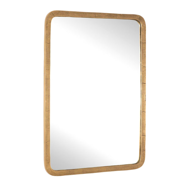 Uttermost Vestry Antique Brass Mirror