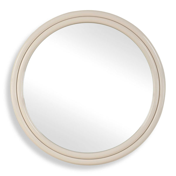 Uttermost Florian Warm White Round Mirror