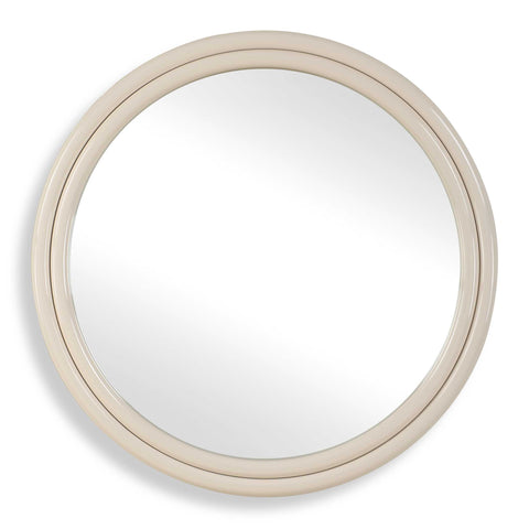 Uttermost Florian Warm White Round Mirror