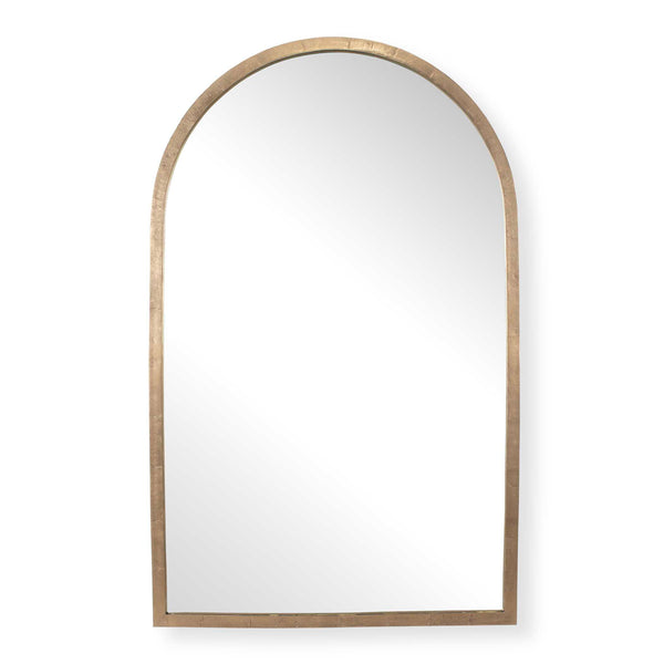 Uttermost Vestry Antique Brass Arch Mirror