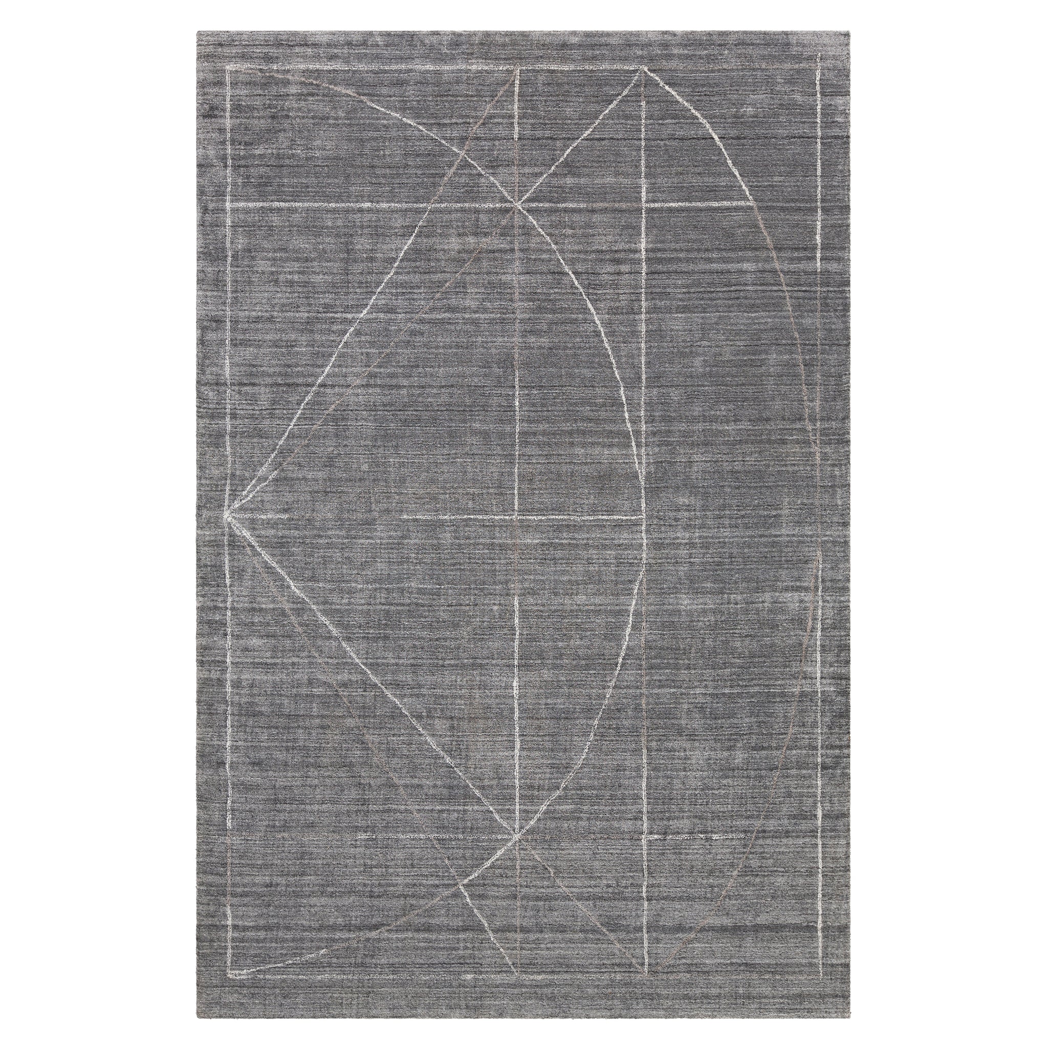 Uttermost Costilla Modern Gray 8 X 10 Rug