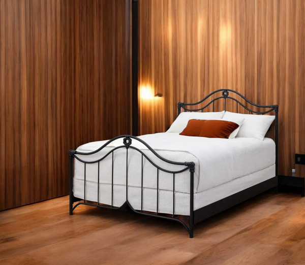 Montgomery Iron Bed by Wesley Allen