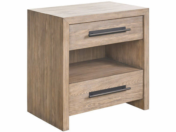 Boulder Two Drawer Nightstand