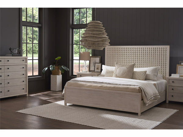 River Rock Panel Bed King