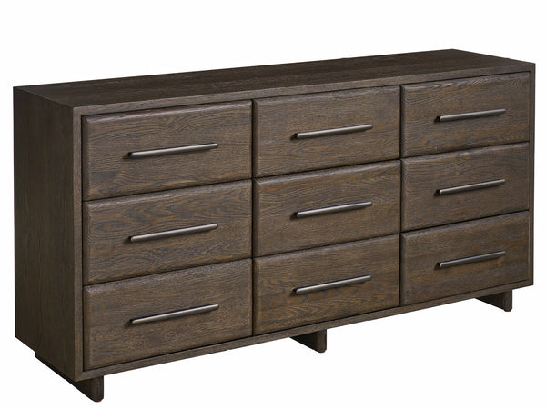 Sable Nine Drawer Dresser
