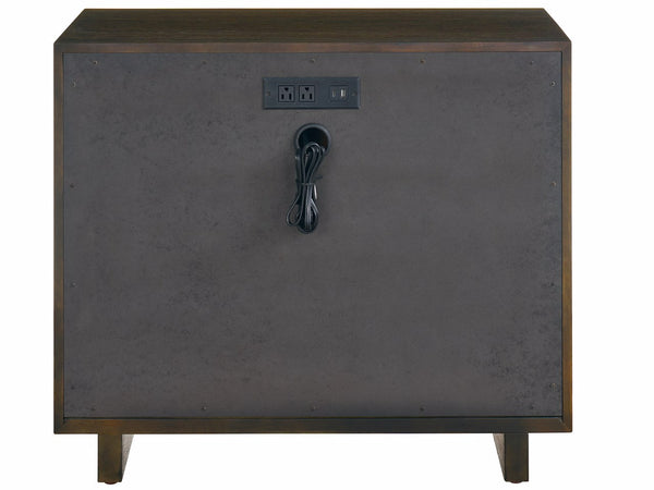 Sable Three Drawer Nightstand