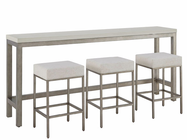 Oasis Console with Stools