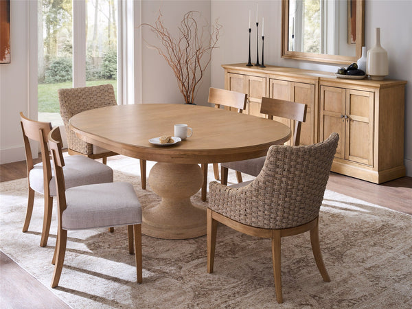 Brindle Wrapped Dining Table