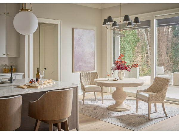 Willow Wrapped Dining Table