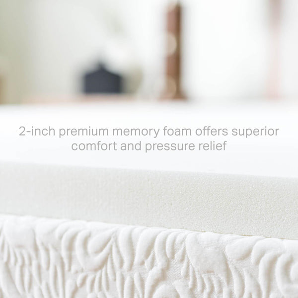 2" Memory Foam Mattress Topper