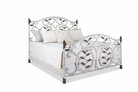 Laurel Iron Bed by Wesley Allen