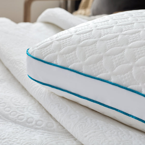 Malouf Foam & Fiber Pillow with PE cover