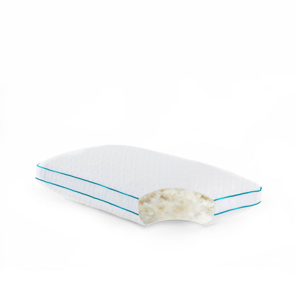 Malouf Shoulder Cutout Foam & Fiber Pillow with PE cover