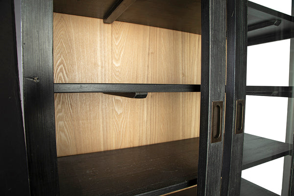 Single Balmoral Display Cabinet - view 4 - 20-516