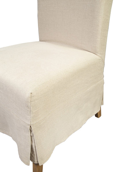 Linen Slip Covered Parsons Chair - 70018 - image 6