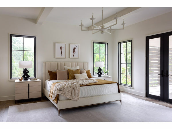 Summerland Uphol Bed Queen