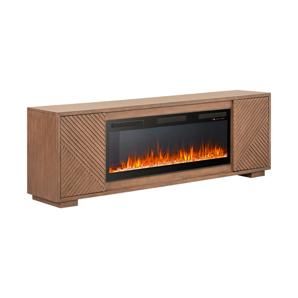 Fireplace TV Consoles 214 84 Inch Console w/ Fire FTS - FIRE-BOX-214-84FTS