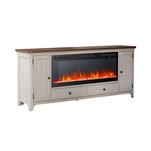 Fireplace TV Consoles 652 80 Inch Console w/ Fire FTS - FIRE-BOX-652-80FTS