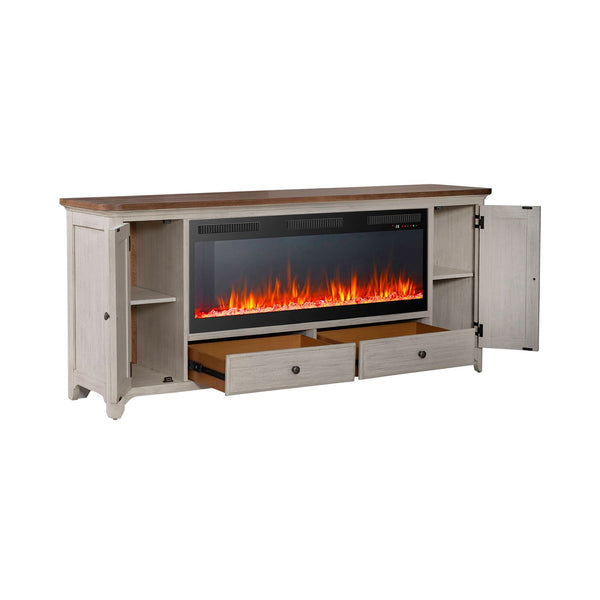 Fireplace TV Consoles 652 80 Inch Console w/ Fire FTS - FIRE-BOX-652-80FTS