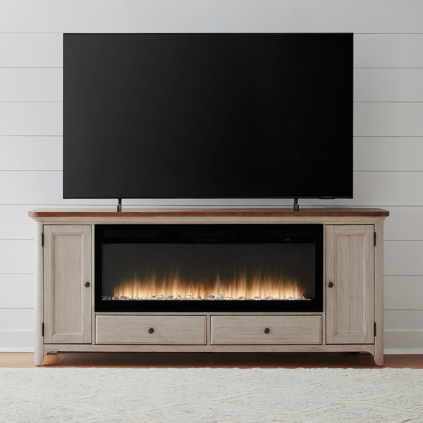 Fireplace TV Consoles 652 80 Inch Console w/ Fire FTS - FIRE-BOX-652-80FTS