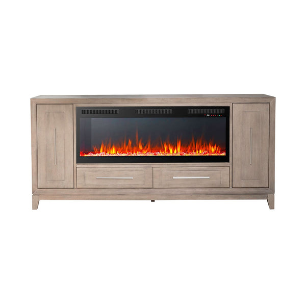 Fireplace TV Consoles 789 80 Inch Console w/ Fire FTS - FIRE-BOX-789-80FTS