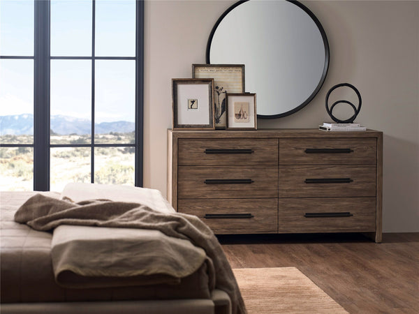 Boulder Six Drawer Dresser