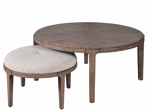 Boulder Bunching Ottoman
