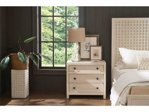 River Rock Three Drawer Nightstand