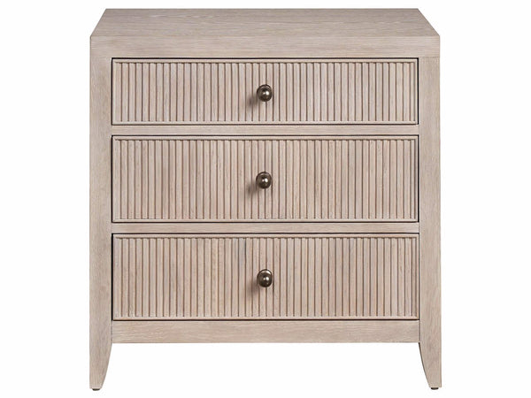 Carmen Three Drawer Nightstand