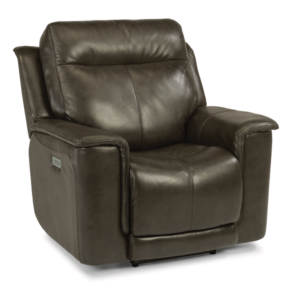 Miller Reclining Sofa Power Recline,Headrest & Lumbar