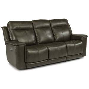 Miller Reclining Sofa Power Recline,Headrest & Lumbar