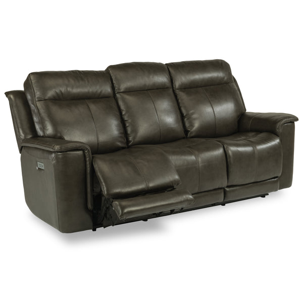 Miller Reclining Sofa Power Recline,Headrest & Lumbar