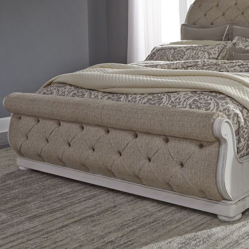 Abbey Park Queen Sleigh Complete Bed