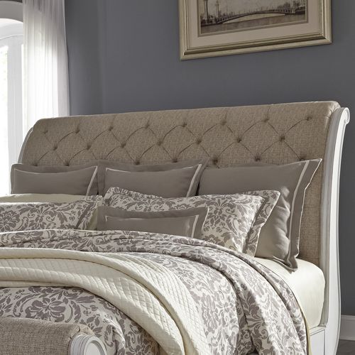 Abbey Park Queen Sleigh Complete Bed