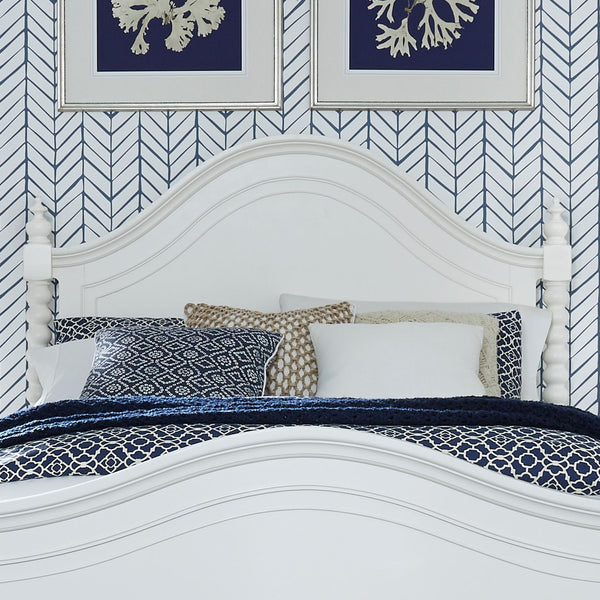 Queen Poster Bed, Dresser & Mirror, Chest
