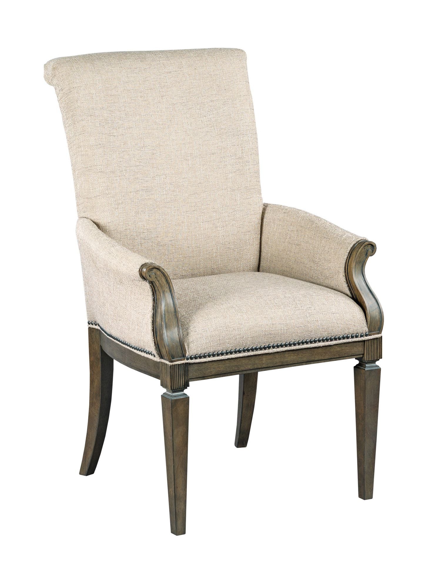 CAMILLE UPHOLSTERED ARM CHAIR