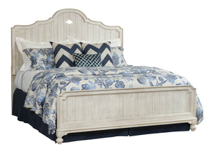 LAUREL PANEL CAL KING BED COMPLETE