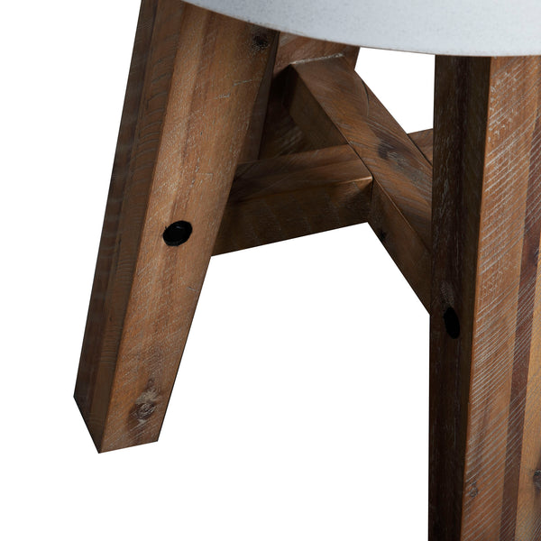 Aster Collection, Side Table Natural finish