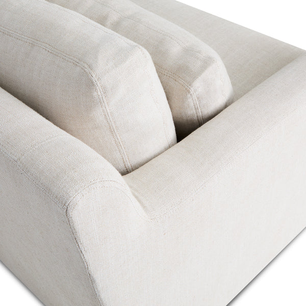 Laurel Collection Sofa Oat White
