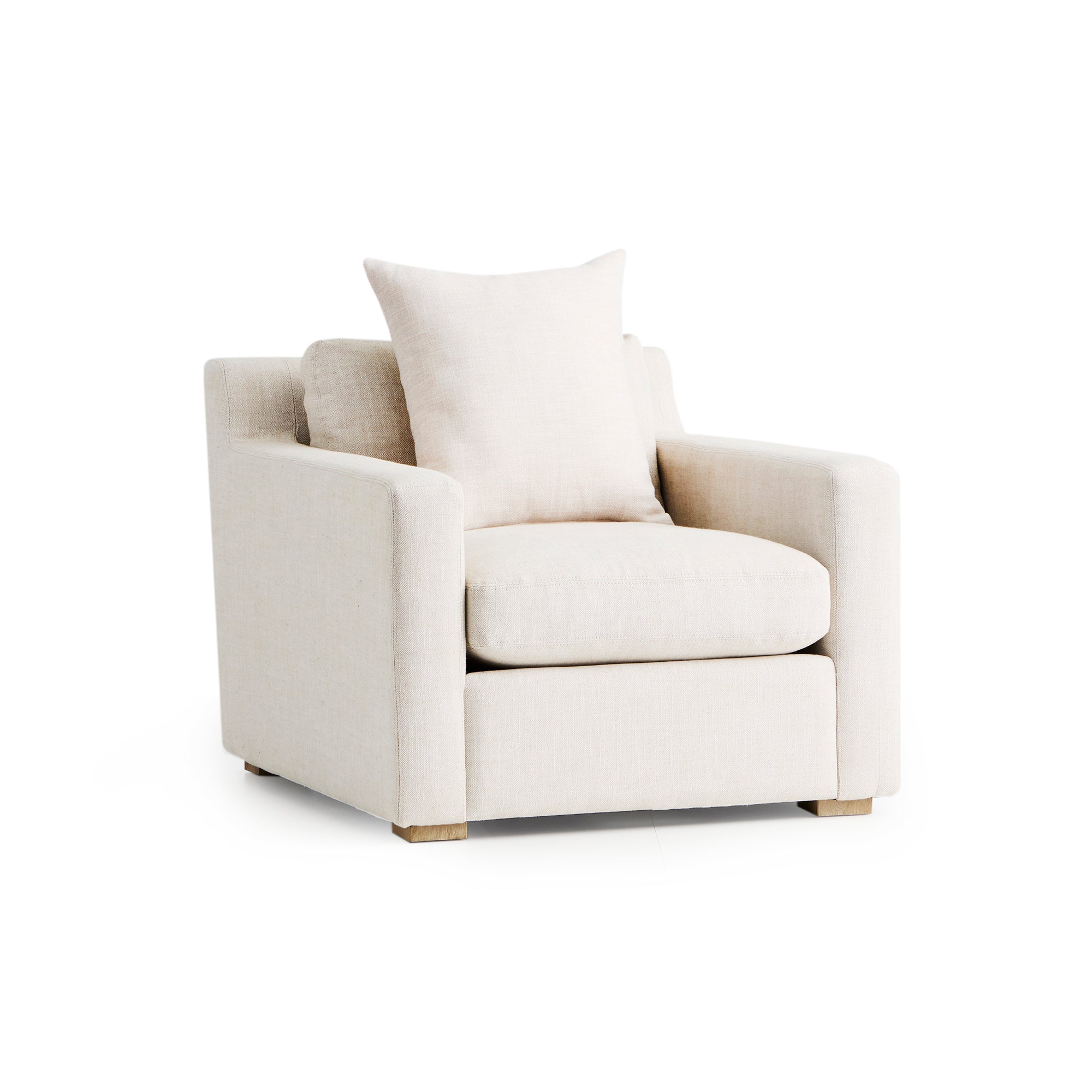 Laurel Collection Chair Oat White