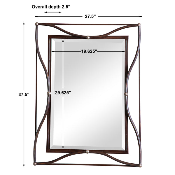 Uttermost Thierry Bronze Mirror