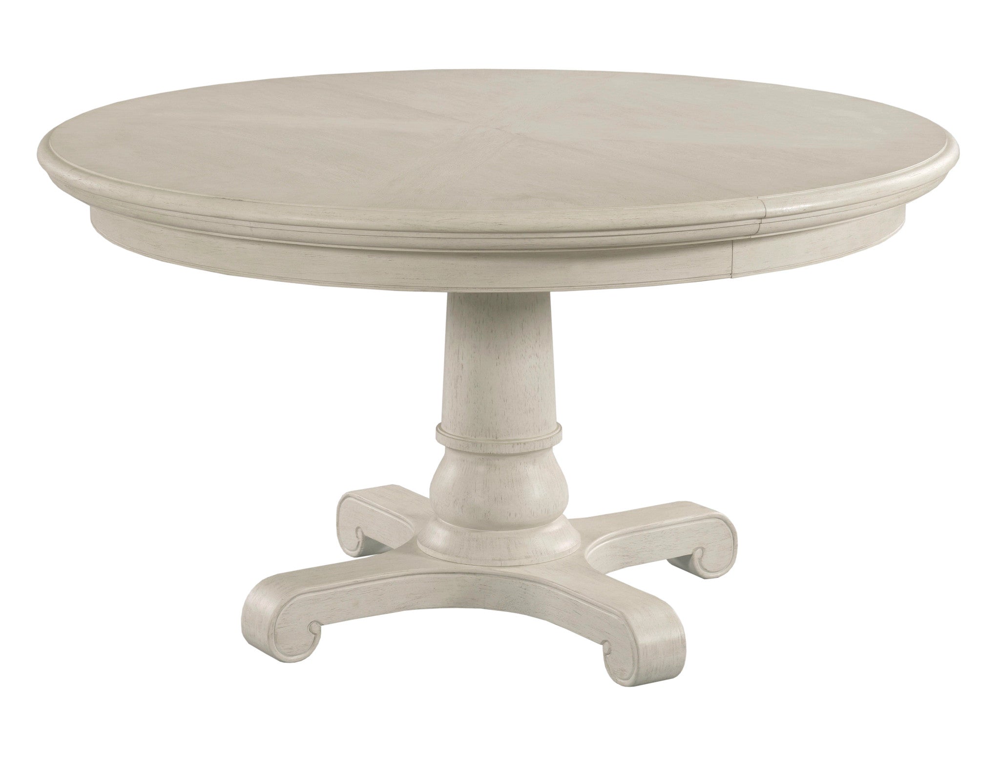 CASWELL ROUND DINING TABLE - COMPLETE