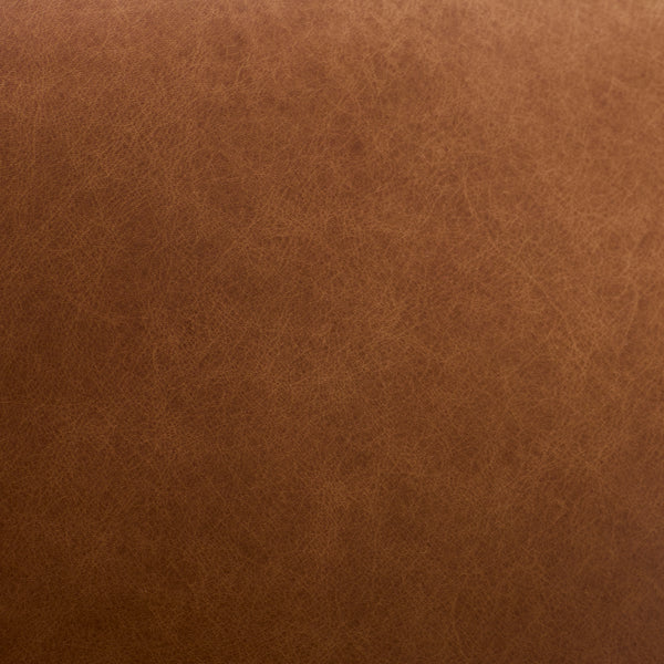 Tolland Armless Love Chestnut leather